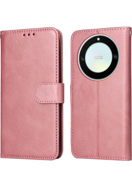 Honor X9A/X40 5g/magic5 Lite Için Buzağı Dokusu Pu Kılıf (Yurt Dışından)