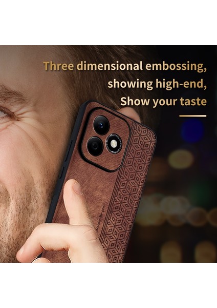 Honor X60I Için Azns 3D Kabartmalı Telefon Kılıfı (Yurt Dışından) modelleri