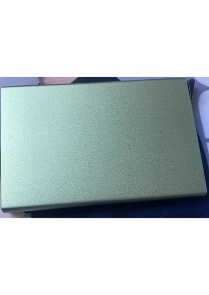 C Kredi Kartı Tutucu Erkekler Ince Anti Koruma Seyahat Kimlik Kartı Sahibi Kadın Rfid Cüzdan Metal Kasa Porte Carte (Yurt Dışından)