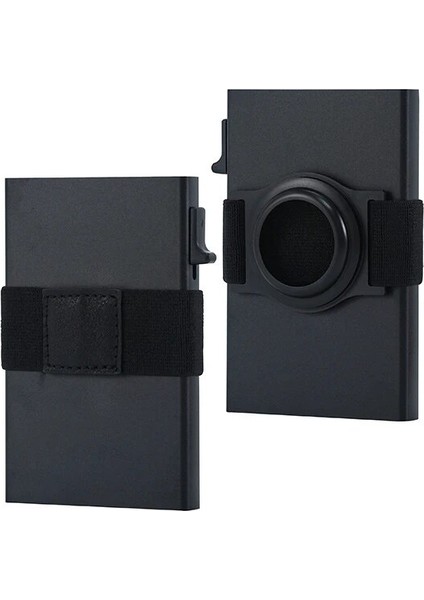 Organizatör Altın Ince Alüminyum Kart Tutucu Hava Etiketi Erkekler Için Minimalist Cüzdan Iş Kredi Kartı Tutucu Rfid Otomatik Açılır Kart Sahibi 2023 (Yurt Dışından) fırsatları