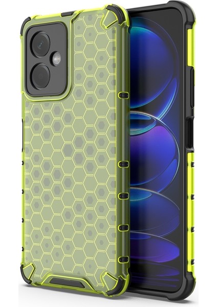 Xiaomi Redmi Note 12 Çin Için Petek Pc + Tpu Kılıf (Yurt Dışından)