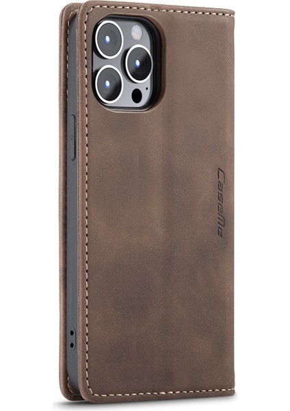 CASEME-013 iPhone 14 Pro Için Deri Kılıf (Yurt Dışından) modelleri