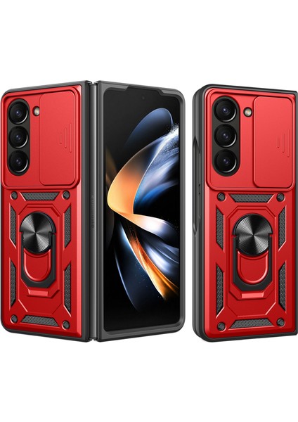Samsung Galaxy Z Fold5 Için Kamera Kılıfı Telefon Kılıfı (Yurt Dışından)