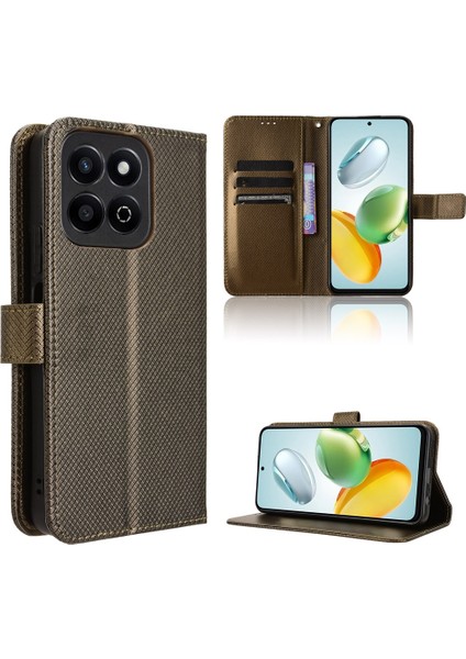 Honor Play 60 Plus Için Pu Telefon Kılıfı (Yurt Dışından)