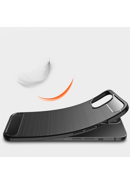 iPhone 14 Için Fırçalanmış Dokulu Tpu Telefon Kılıfı (Yurt Dışından) fırsatları