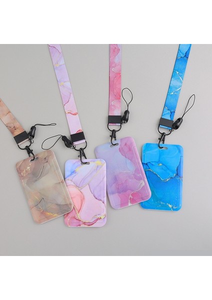 Pembe Moda Çalışma Kartı Tutucu Kimlik Adı Etiketi Öğrenciler Kızlar Otobüs Geçiş Erişim Kartı Kapak Kılıf Rozet Tutucu Banka Kimlik Sahipleri (Yurt Dışından) modelleri