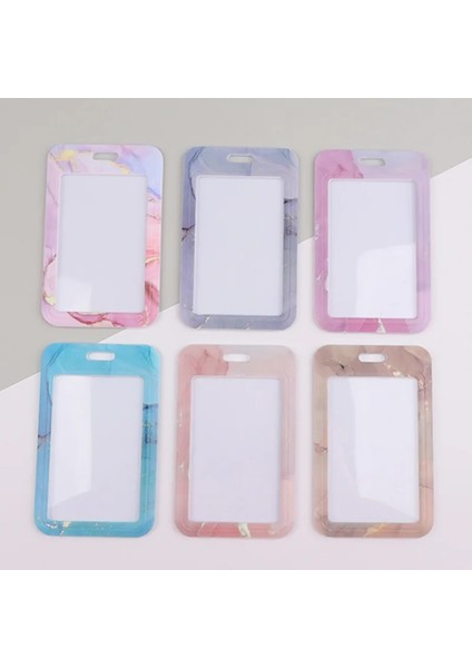 Pembe Moda Çalışma Kartı Tutucu Kimlik Adı Etiketi Öğrenciler Kızlar Otobüs Geçiş Erişim Kartı Kapak Kılıf Rozet Tutucu Banka Kimlik Sahipleri (Yurt Dışından) fırsatları