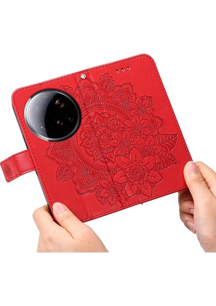 Xiaomi 15 Ultra Için Yedi Yapraklı Çiçekler Pu Kılıf (Yurt Dışından) indirimleri