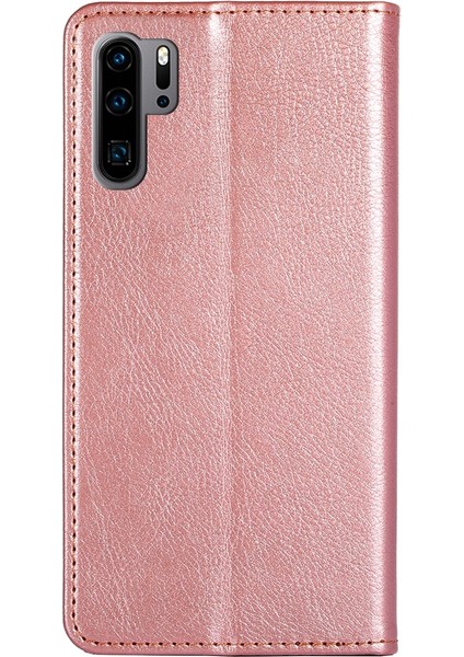 Huawei P30 Pro Için Parlak Yağ Manyetik Pu+Tpu Kılıf (Yurt Dışından) modelleri