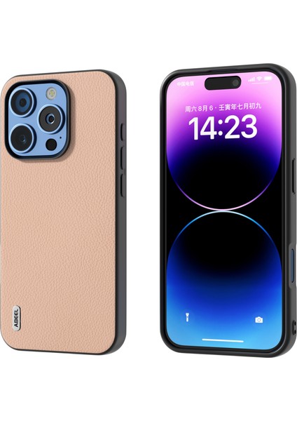 iPhone 16 Pro Için Abe Hakiki Deri + Pc Kılıfı (Yurt Dışından)