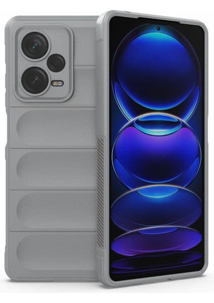 Tpu + Flann Kılıfı Xiaomi Redmi Note 12 Pro+ Çin / Küresel (Yurt Dışından)