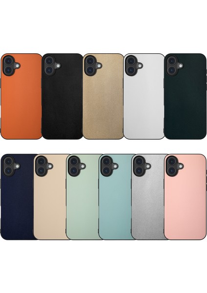 iPhone 16 Için Pu Deri Telefon Kılıfı (Yurt Dışından) fiyatları