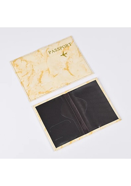 Pembe Seyahat Aksesuarları Vintage Mermer Pasaport Tutucu Seyahat Cüzdanı Mermer Pasaport Kılıfı Pasaport Pasaport Kapağı Kimlik Banka Kartı (Yurt Dışından) modelleri