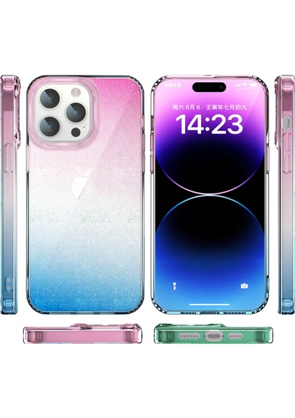 iPhone 14 Pro Için Yıldız Degrade Telefon Kılıfı (Yurt Dışından) fiyatları
