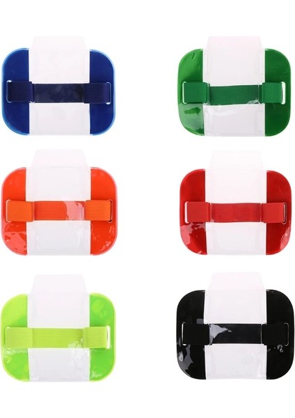 Kırmızı Yeni Şeffaf Elastik Kol Bandı Kimlik Rozeti Tutucu Fotoğraf Kol Bandı Kredi Kartı Durumda Kart Çantası Erkekler ve Kadınlar Kol Elastik Bant Çantası (Yurt Dışından) indirimleri