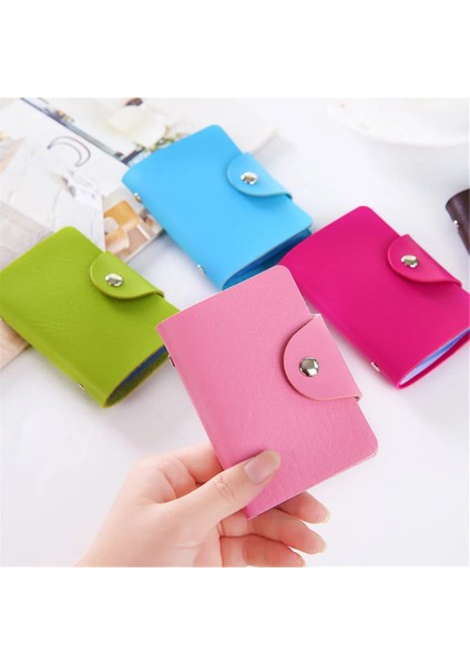 Stil 2 Kırmızı Pvc Kart Tutucu Iş Bankası Kartı Cebi Büyük Kapasiteli 24 Bit Kredi Kartı Nakit Depolama Klip Organizatör Vaka Kimlik Tutucu Kese (Yurt Dışından) fiyatları