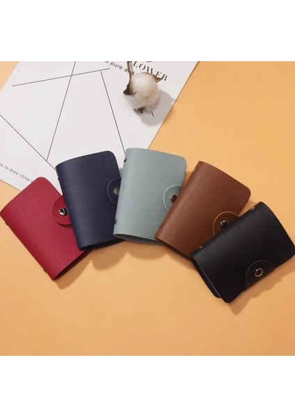 Stil 2 Kırmızı Pvc Kart Tutucu Iş Bankası Kartı Cebi Büyük Kapasiteli 24 Bit Kredi Kartı Nakit Depolama Klip Organizatör Vaka Kimlik Tutucu Kese (Yurt Dışından) modelleri