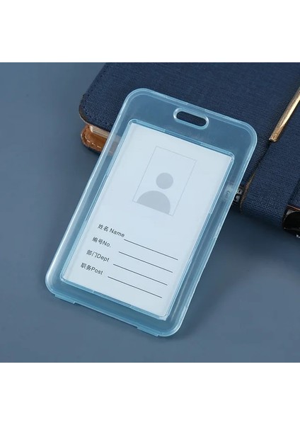 Mavi 1 Adet Şeffaf Kart Tutucu Öğrenci Otobüsü Kart Kapağı Geri Çekilebilir Rozet Tutucu Kadın Erkek Iş Kredi Kartları Banka Kimlik Kartı Kılıfı (Yurt Dışından)