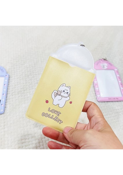 Fildişi Yeni Karikatür Fotocard Tutucu Anahtarlık Kpop Idol Fotoğraf Kol Kimlik Kartı Kapağı Öğrenci Çantası Kolye Otobüs Kartı Kol Okul Kırtasiye (Yurt Dışından) indirimleri