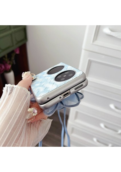 Huawei Pocket 2 Için Renkli Dokuma Iplik Çiçek Kılıfı (Yurt Dışından) fiyatları