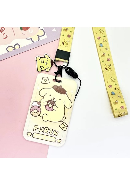 22 Sanrio Hello Kitty Kart Sahibinin Kız Öğrenci Pvc Asılı Boyun Kart Çantası Karikatür Kuromi Melodi Anti-Mıknatıslığı Giderme Kart Koruyucu Kılıf (Yurt Dışından) fırsatları