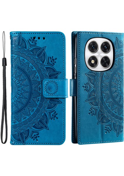 Redmi Note 14 Pro 4g Için Totem Kabartmalı Deri Kılıf (Yurt Dışından)