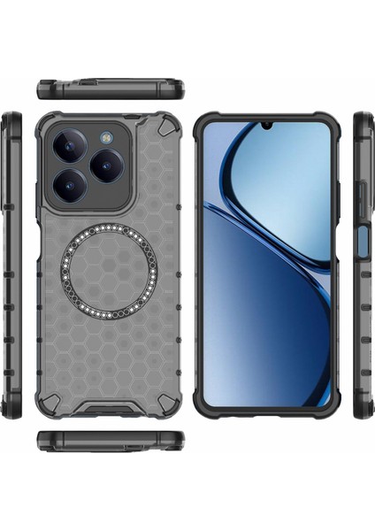 Realme C63 Global Için Petek Manyetik Telefon Kılıfı (Yurt Dışından) indirimleri