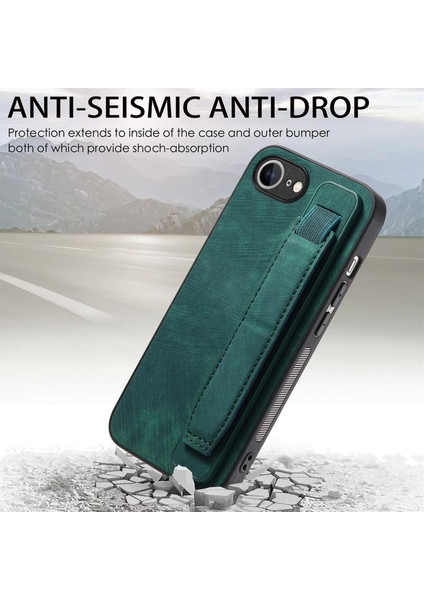 Retro Bileklik Deri Kılıf iPhone 16E (Yurt Dışından) modelleri