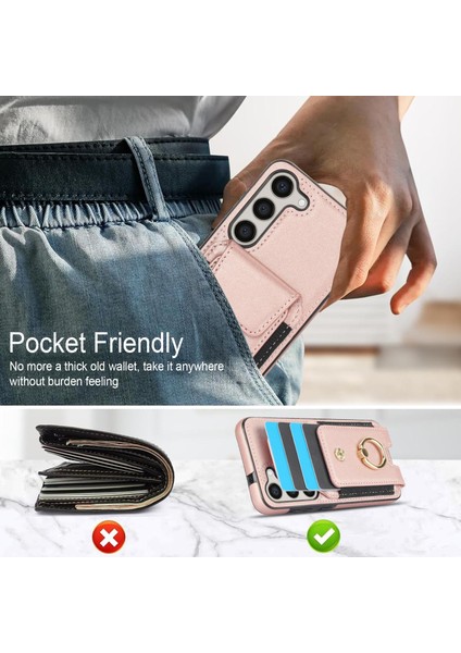 Samsung Galaxy S25+ 5g Için Halka Tutucu Telefon Kılıfı (Yurt Dışından) modelleri