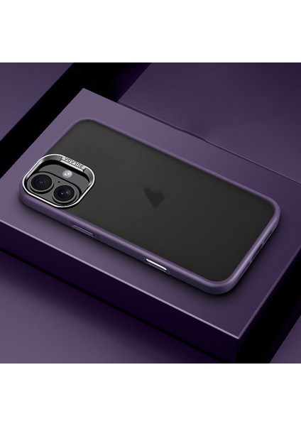 iPhone 16 Için Sulada Mat Pc Telefon Kılıfı (Yurt Dışından)