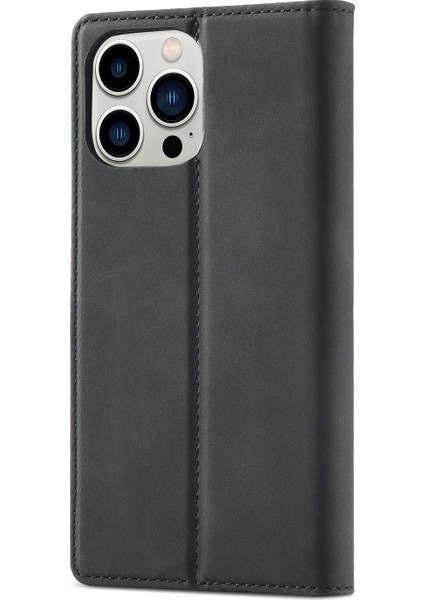 Lc.ımeeke iPhone 14 Pro Için Güçlü Manyetik Deri Kılıf (Yurt Dışından) modelleri