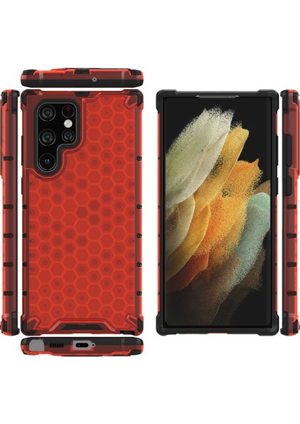 Samsung Galaxy S22 Ultra 5g Için Petek Pc + Tpu Kılıf (Yurt Dışından) indirimleri