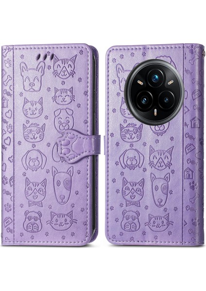 Realme 14 Pro+ Için Kedi ve Köpek Kabartmalı Kılıf (Yurt Dışından) modelleri