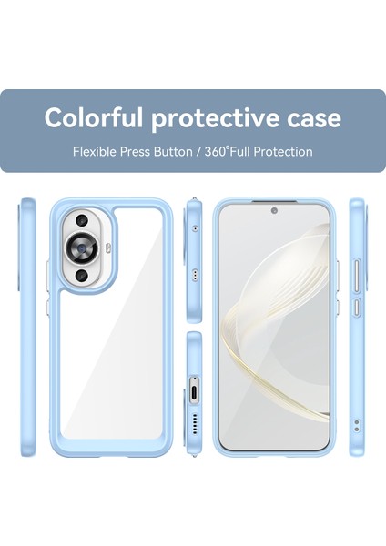 Huawei Nova 11 Için Akrilik + Tpu Telefon Kılıfı (Yurt Dışından) fiyatları