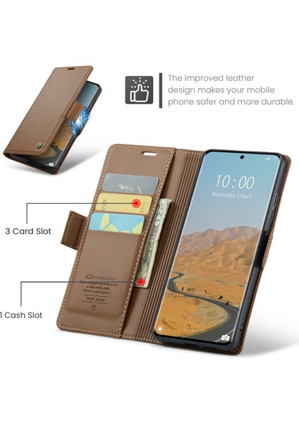 Redmi Note 14 Pro 5g Için Tokalı Deri Kılıf (Yurt Dışından) fiyatları