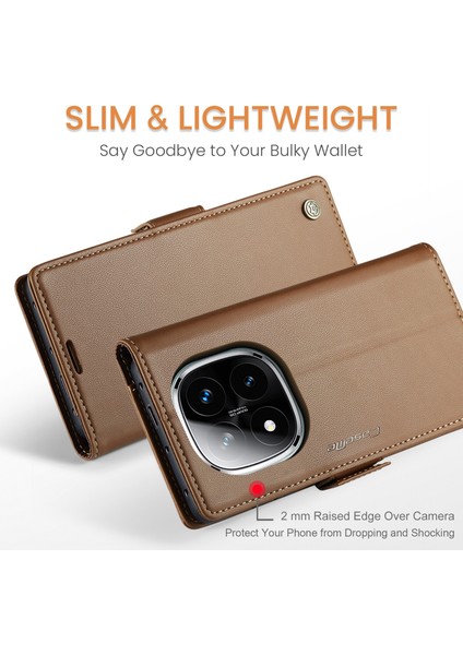 Redmi Note 14 Pro 5g Için Tokalı Deri Kılıf (Yurt Dışından) modelleri
