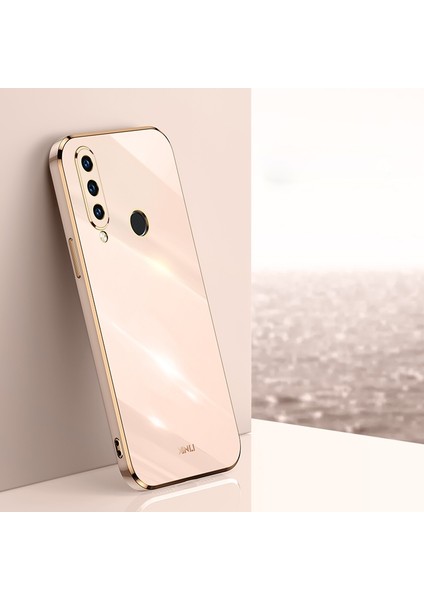 Huawei P30 Lite Için 6d Kaplama Altın Kenar Tpu Kılıf (Yurt Dışından)