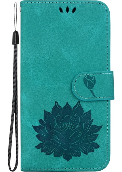 Realme C61 / C63 / Note 60 Için Lotus Kabartmalı Pu Kılıf (Yurt Dışından) fiyatları