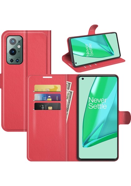 Oneplus 9 Pro Litchi Doku Çevirme Koruyucu Tpu Kılıf Için (Yurt Dışından)
