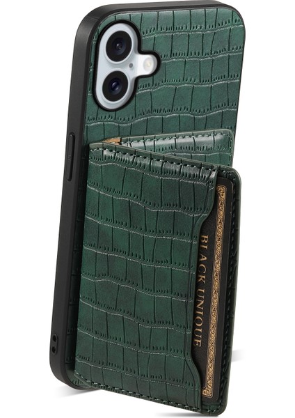 iPhone 16 Plus Için Timsah Dokulu Tam Kaplama Kılıf (Yurt Dışından) modelleri
