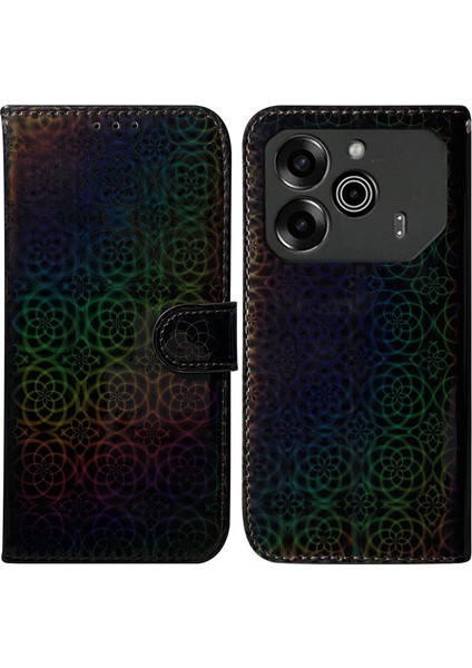 Tecno Pova 6 5g / 6 Pro 5g Için Renkli Pu Kılıf (Yurt Dışından)