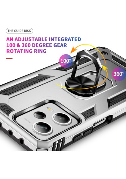 Xiaomi Redmi Note 12 Pro+ Için Darbeye Dayanıklı Tpu + Pc Kılıfı (Yurt Dışından) fırsatları