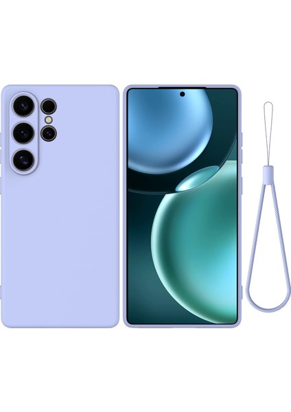 Samsung Galaxy S25 Ultra Için Sıvı Silikon Telefon Kılıfı (Yurt Dışından)