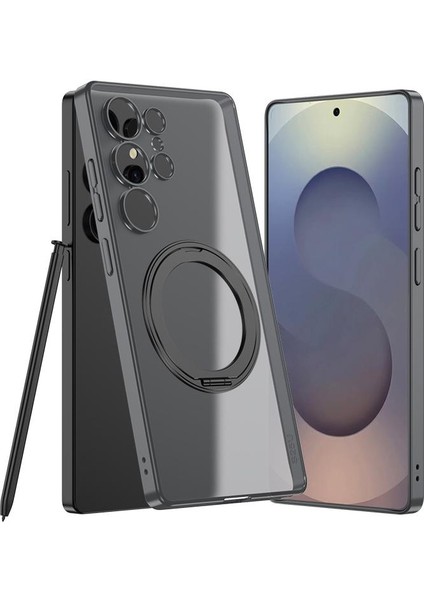 Samsung Galaxy S23 Ultra 5g Için Buzlu Manyetik Tutucu Kılıf (Yurt Dışından)