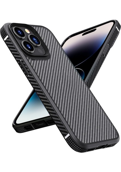 Ipaky Karbon Fiber Dokulu Pc+Tpu Kılıf iPhone 14 Pro Max Için (Yurt Dışından) fiyatları