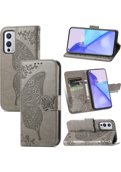 Oneplus 9 Için Pu Kılıf (Yurt Dışından)