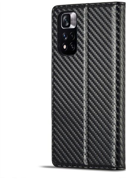 Xiaomi Redmi Note 11 Pro Çin Için Karbon Fiber Pu Kılıf (Yurt Dışından) modelleri