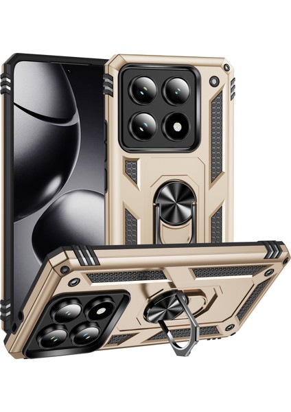Xiaomi 14T Pro Için Tpu + Pc Kılıfı (Yurt Dışından)
