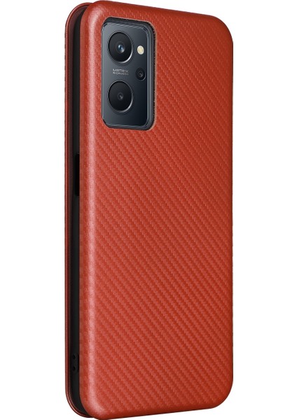 Oppo Realme 9i / A36 Için Karbon Fiber Pu Telefon Kılıfı (Yurt Dışından) modelleri