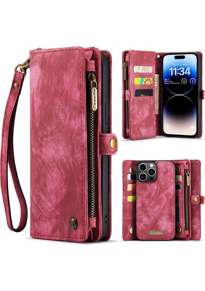 008 Pu Kılıf iPhone 14 Pro Max Için (Yurt Dışından)